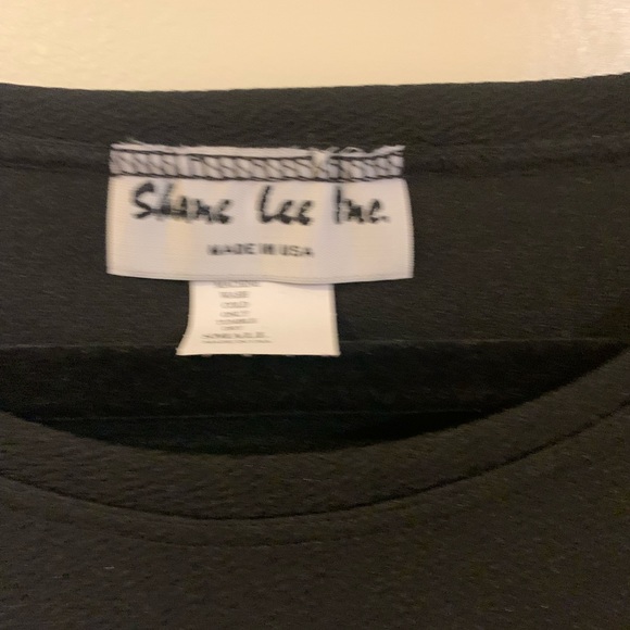 Black Animal Print Dress - Picture 4 of 4